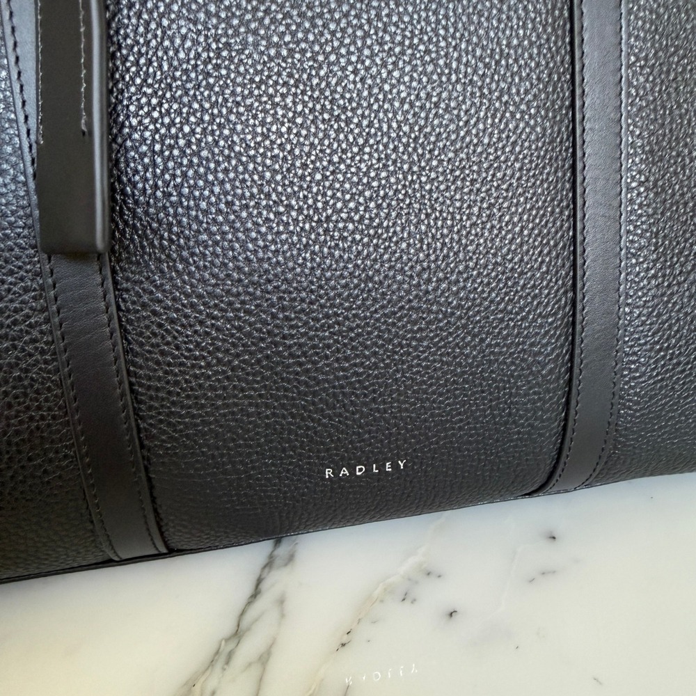 Radley London Lynton Close Black Leather Ziptop Tote Bag NEW 111274 - Picture 10 of 16